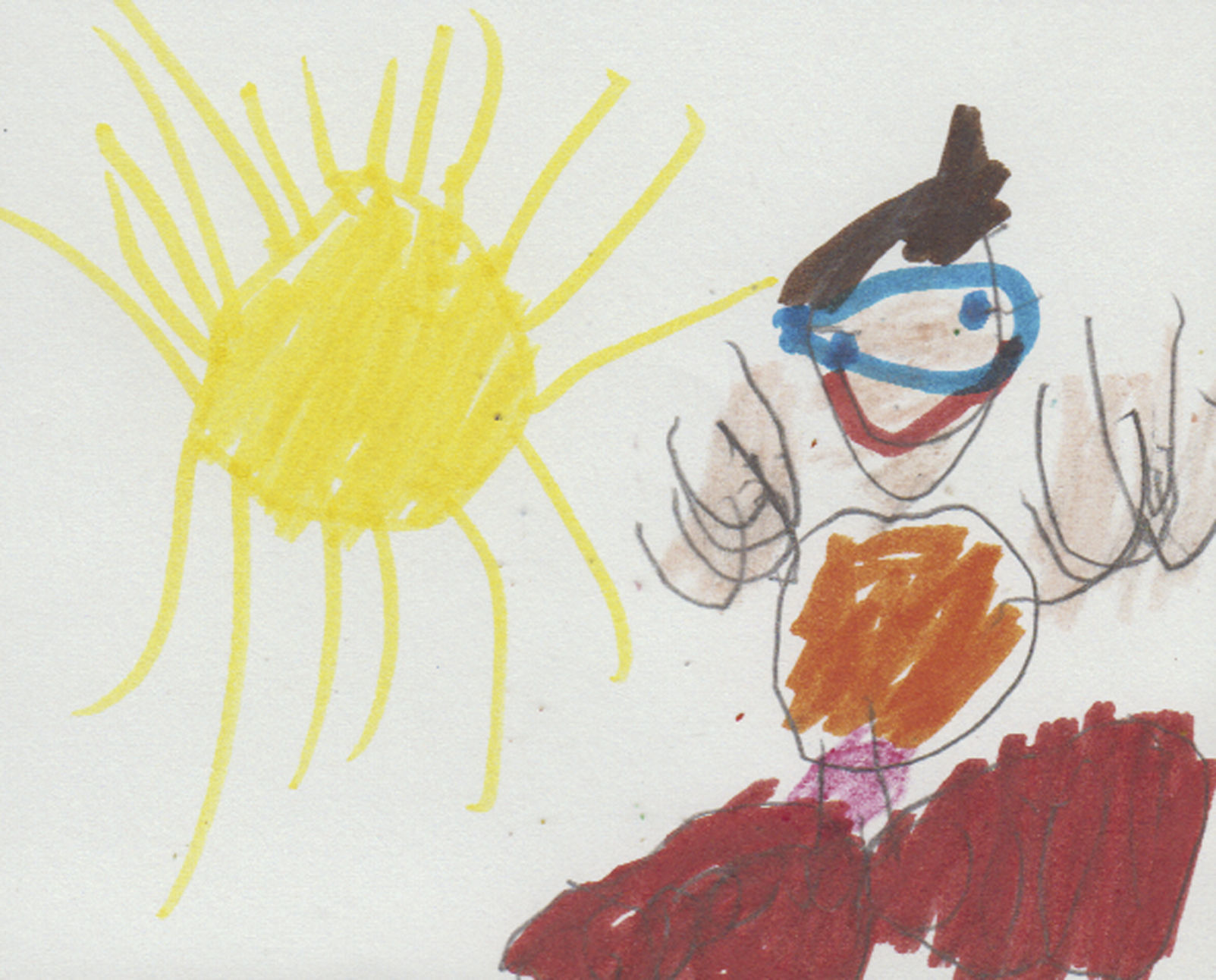Kids' weather drawings: Aug 26